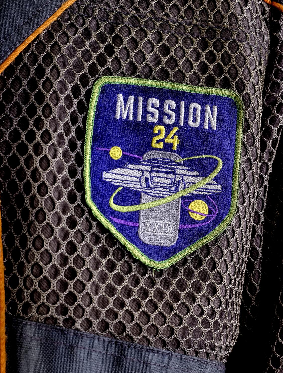 john-robinson-and-maureen-robinson-stunt-cold-weather-jackets-with-mission-24-patches