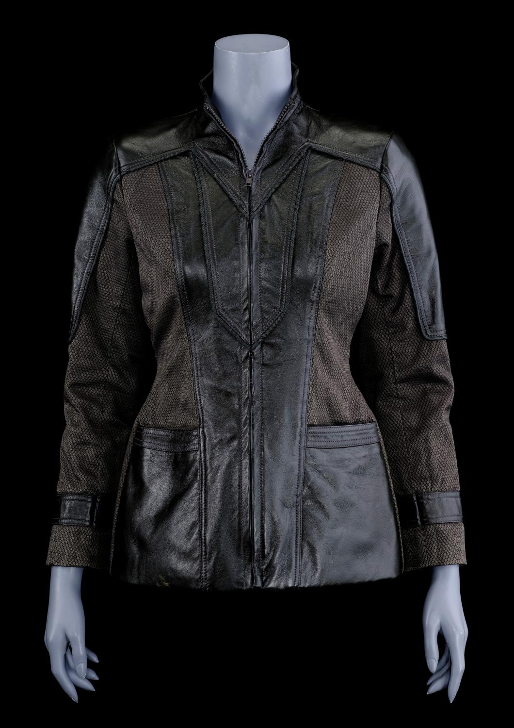 judy-robinson-cold-weather-jacket-with-mission-24-patch-and-leather-jacket
