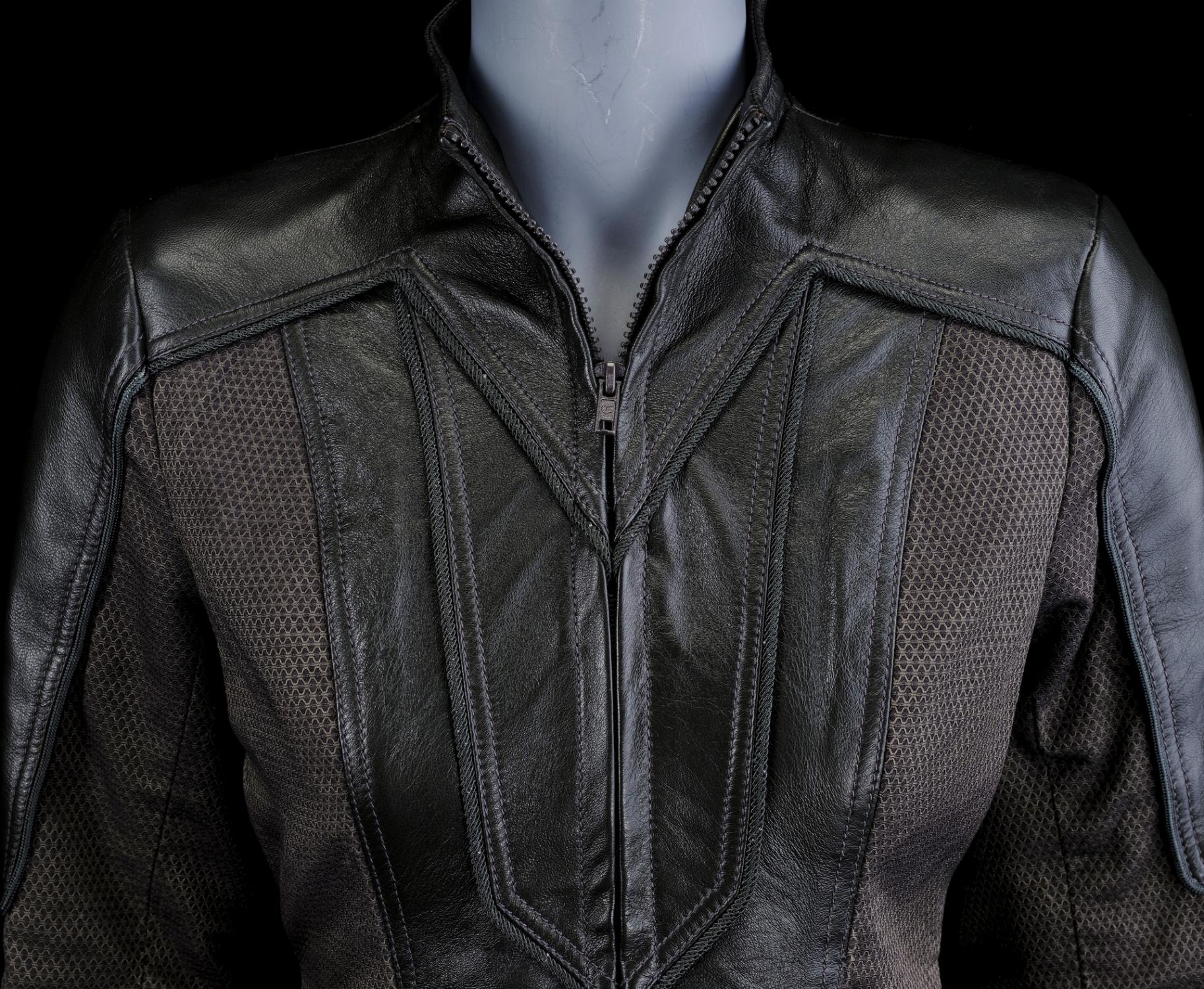 judy-robinson-cold-weather-jacket-with-mission-24-patch-and-leather-jacket