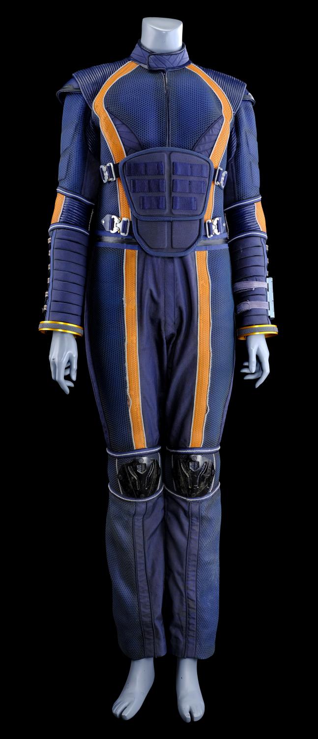 penny-robinson-stunt-spacesuit-under-layers-and-wrist-communications-device