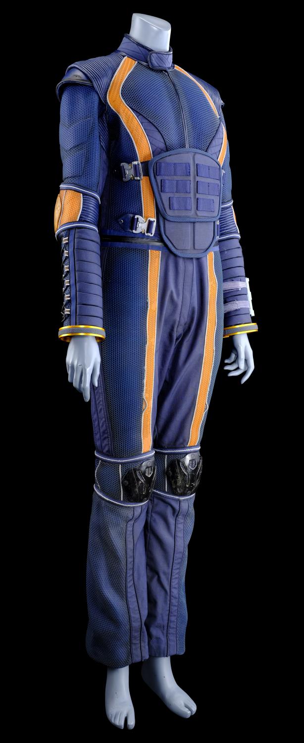 penny-robinson-stunt-spacesuit-under-layers-and-wrist-communications-device