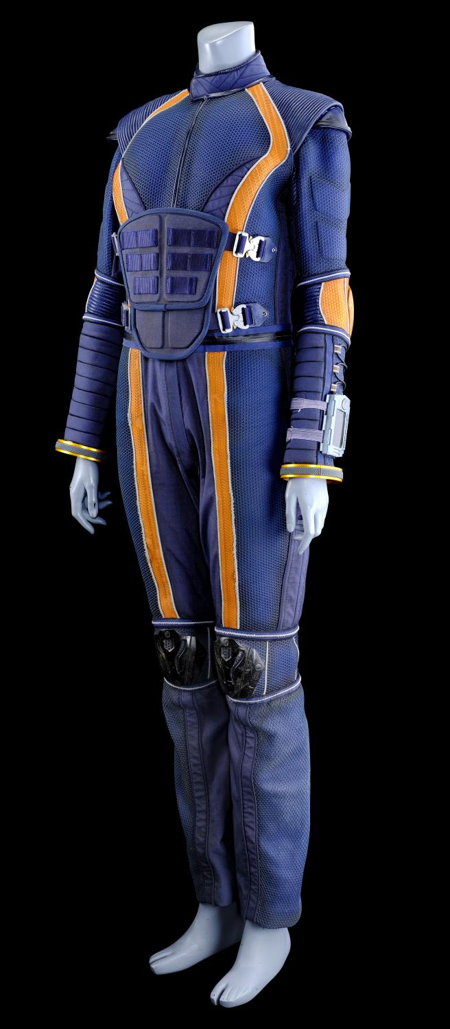 penny-robinson-stunt-spacesuit-under-layers-and-wrist-communications-device
