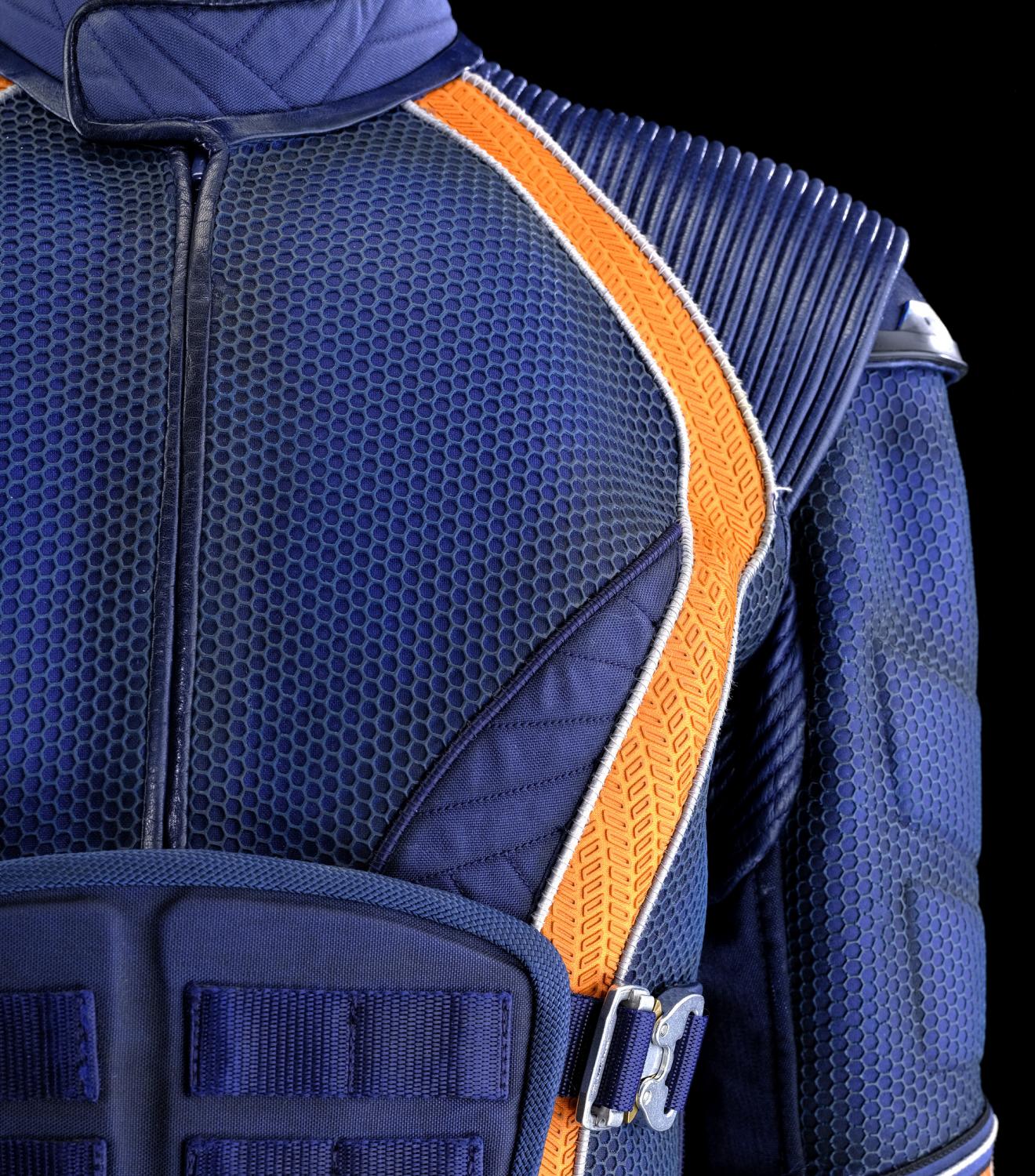 penny-robinson-stunt-spacesuit-under-layers-and-wrist-communications-device