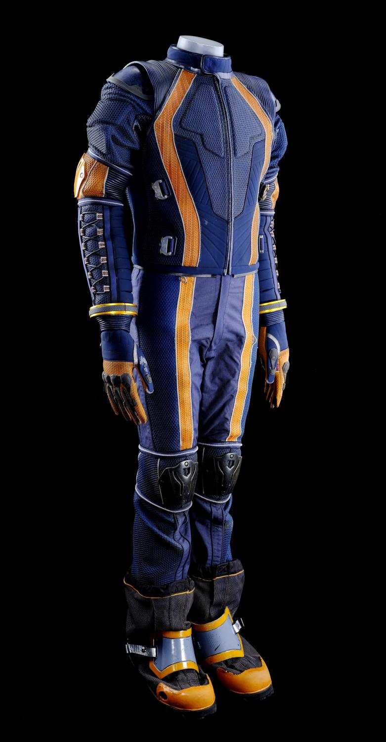 will-robinson-spacesuit-under-layers-with-boots-and-cold-weather-jacket-with-mission-24-patch-and-accessories